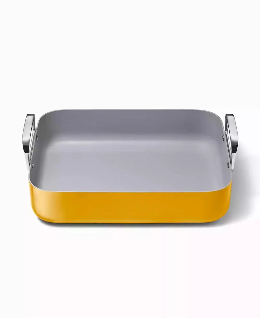 Caraway Non-Stick Ceramic-Coated 16.5" Roasting Pan with Rack 3