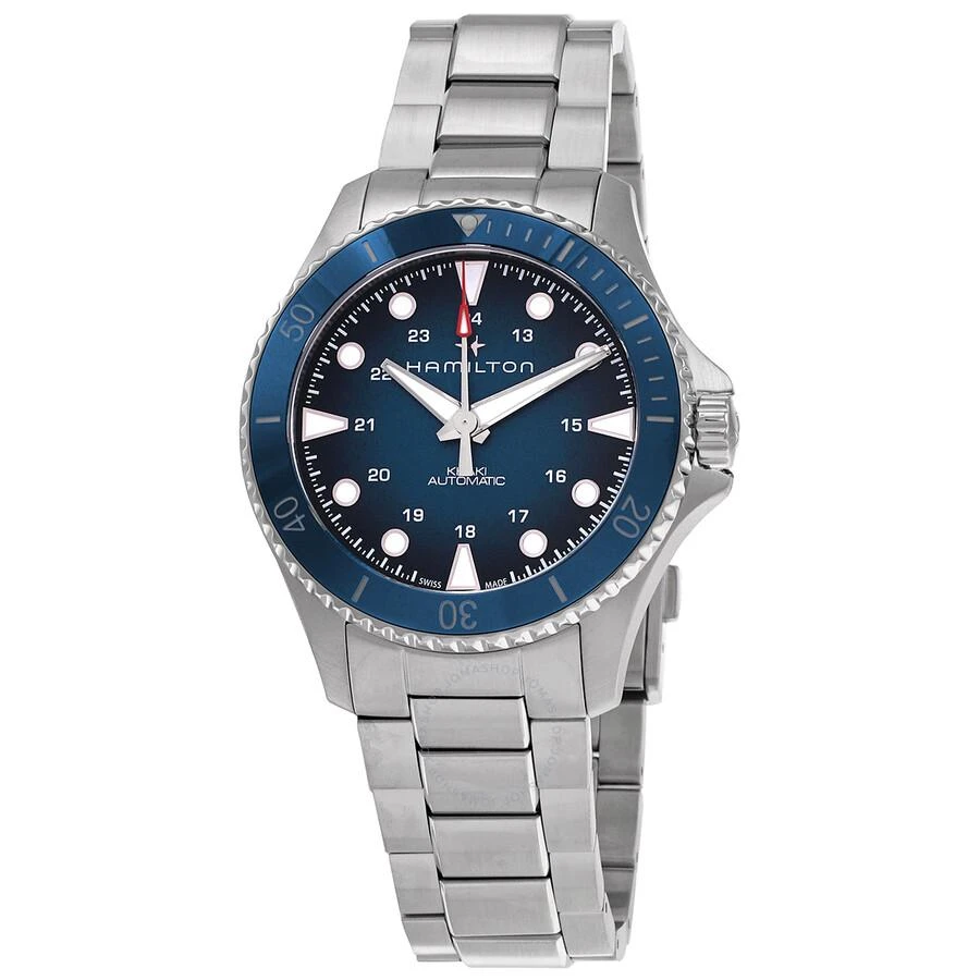 Hamilton Khaki Navy Scuba Automatic Blue Dial Men's Watch H82505140 1