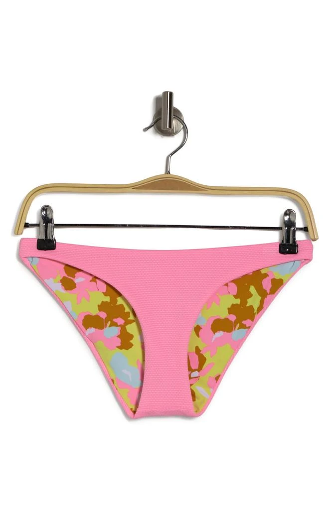 Maaji Powder Pink Flirt Reversible Bikini Bottoms 4