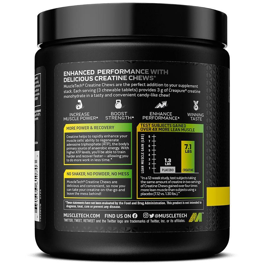 MuscleTech Creatine Chews Citrus Burst