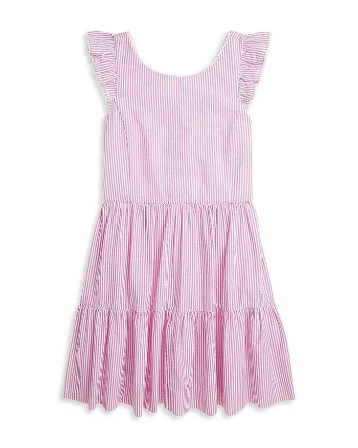 Ralph Lauren Girls' Striped Cotton Seersucker Dress - Big Kid 1