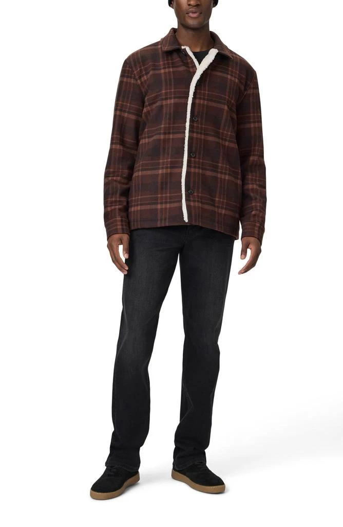 Paige Rangel Fleece Lined Plaid Flannel Jacket 5