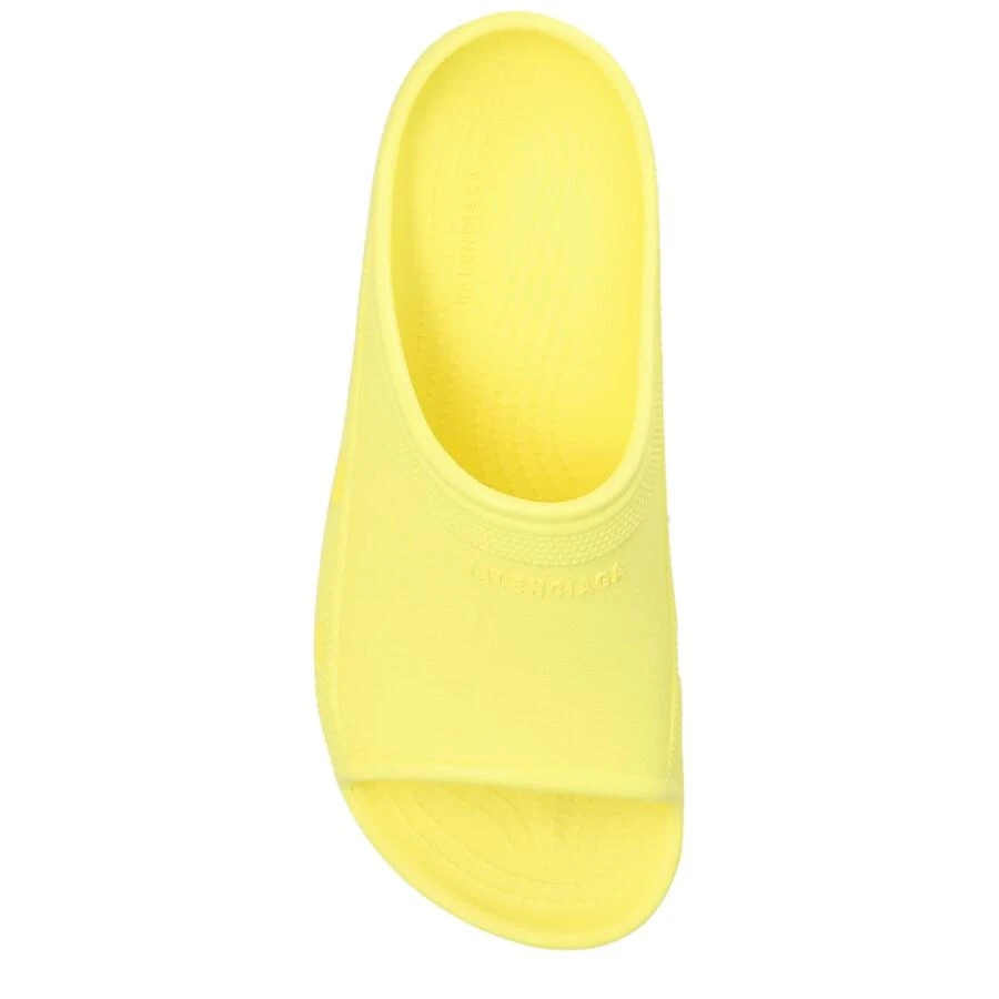 Balenciaga Balenciaga Pool Crocs Slides In Citrus, Brand Size 43 ( US Size 10 ) 3