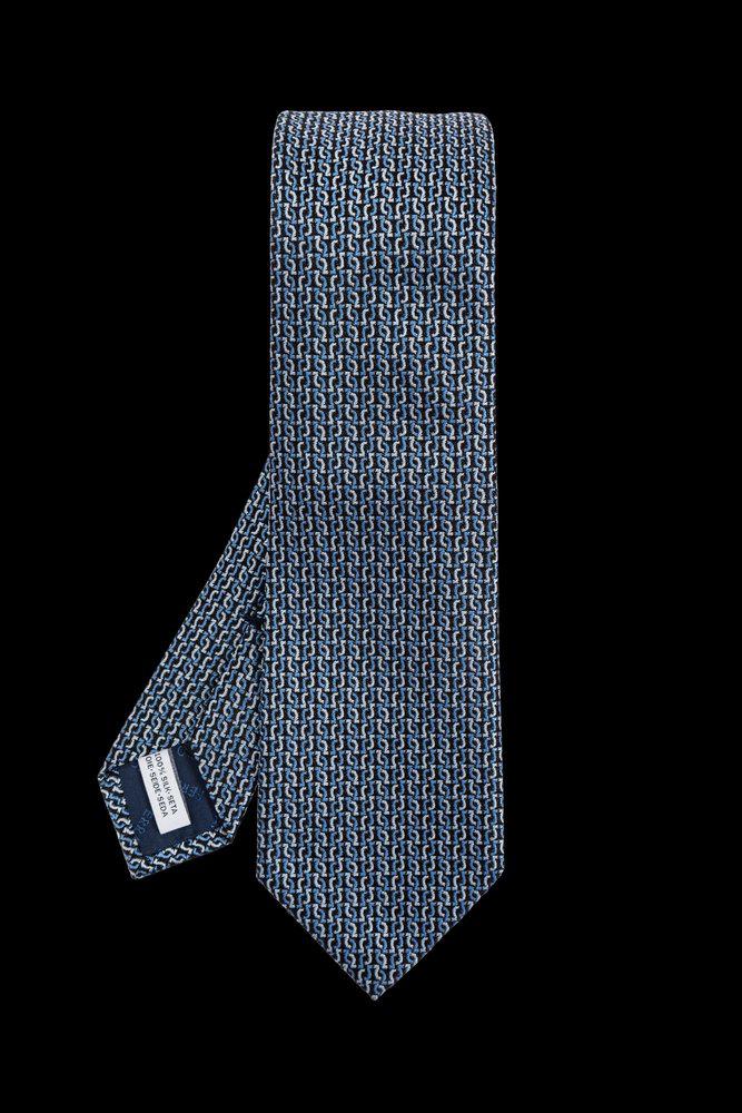 Salvatore Ferragamo Ferragamo Gancio Squiggle Jacquard Tie