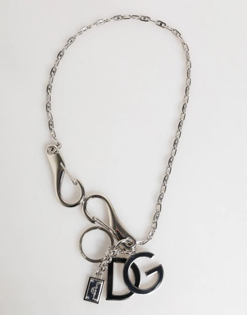 Dolce 
Gabbana DG Logo Key Holder Keychain Bag Charm Men
s Keyring