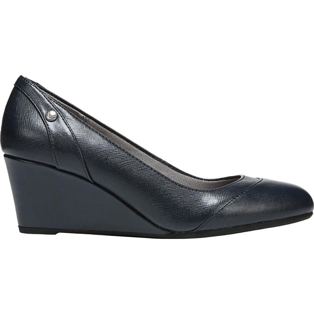 LifeStride Dreams Round Toe Wedge Pumps