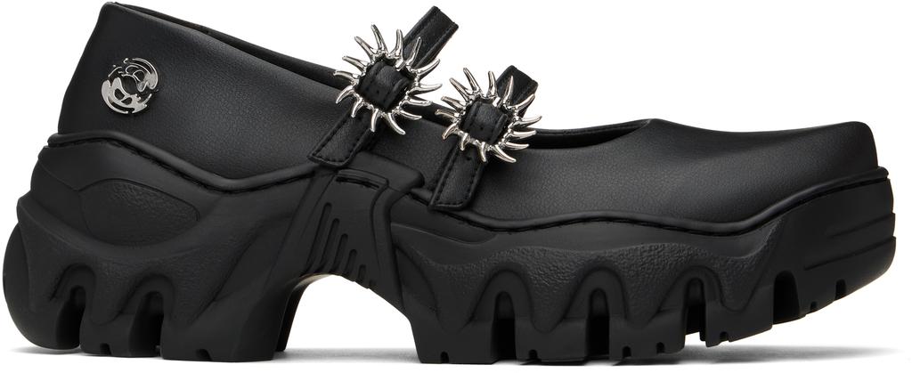 Rombaut Black MJ Ballerina Flats