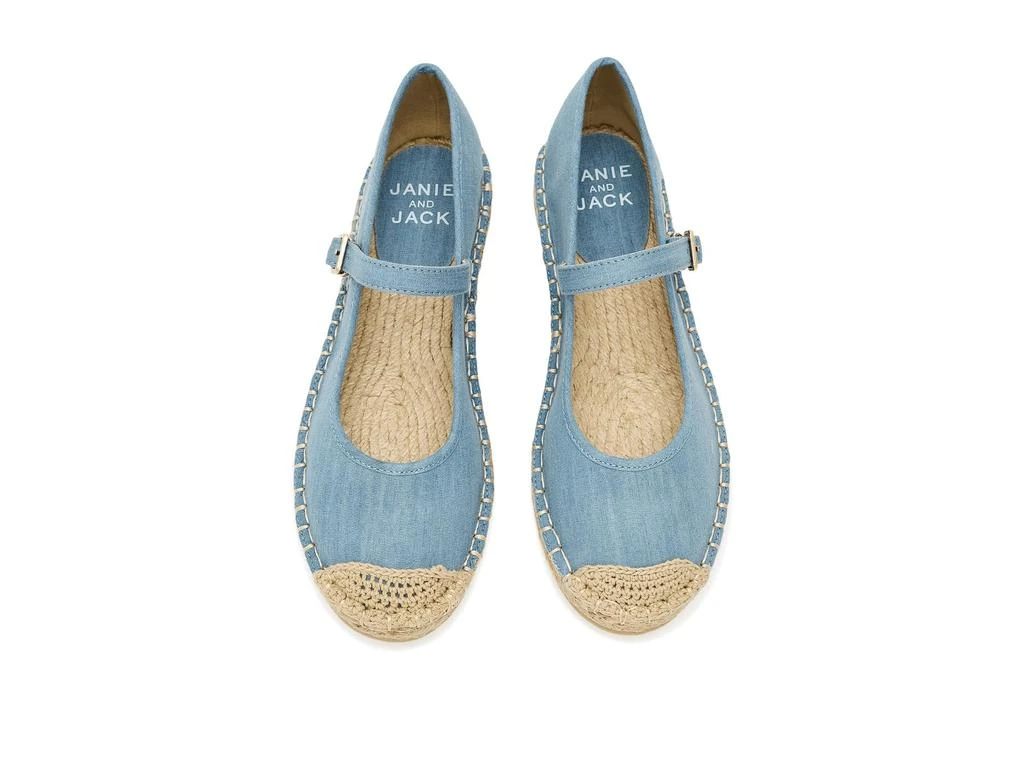 Janie and Jack Chambray Espadrille Flat (Toddler/Little Kid/Big Kid) 2