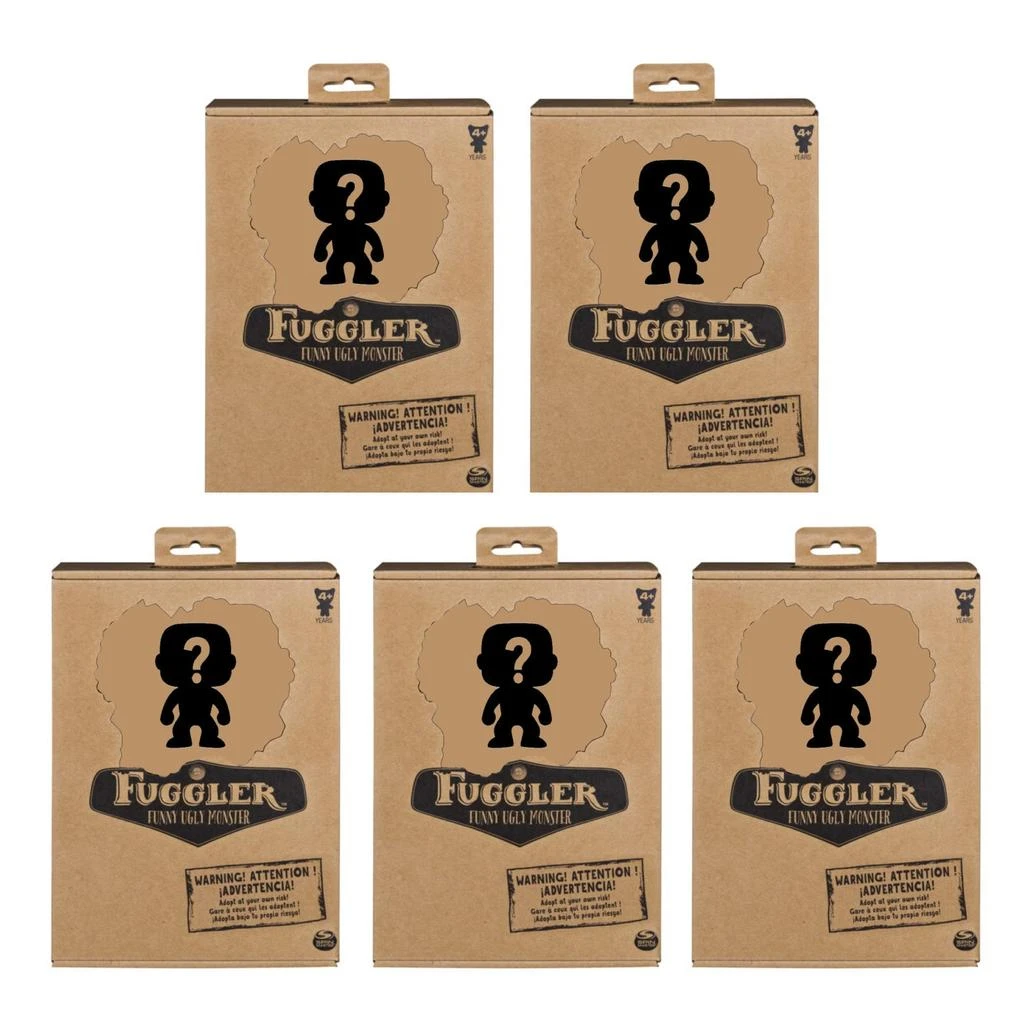 Fuggler Set of 5 ZURU  Funny Ugly Monster Plush Toy 9 Inch Mystery Random Assortment