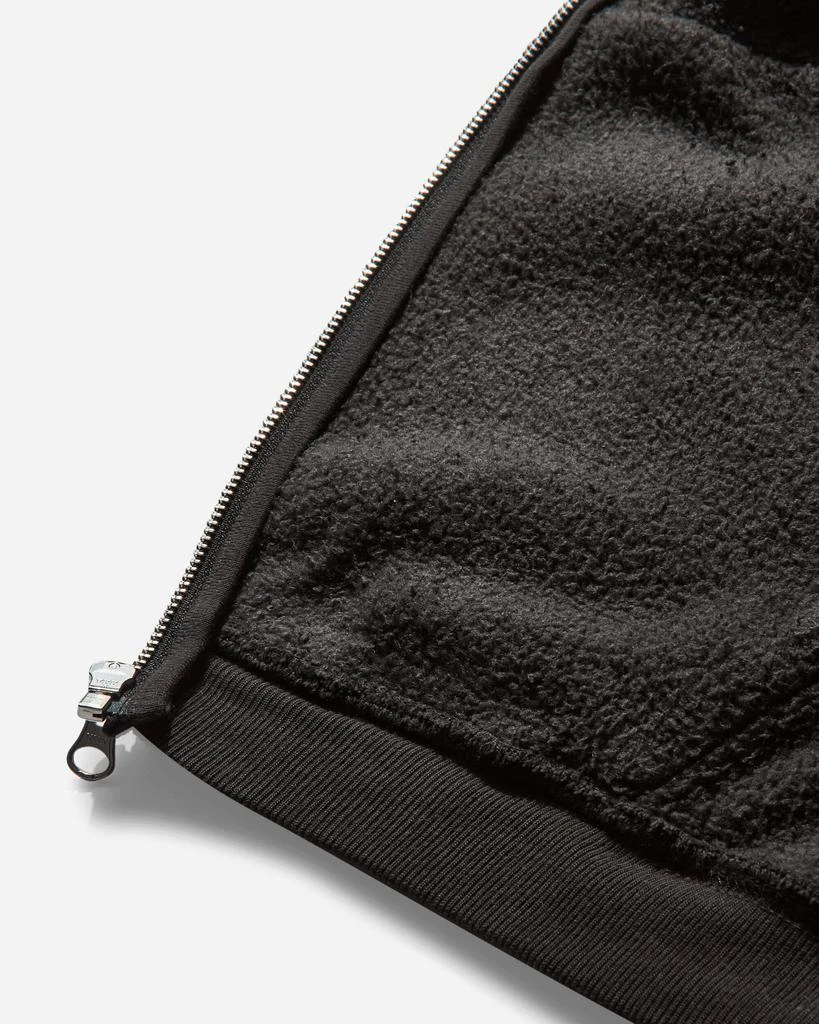 STUSSY Men's Faded Graphic Zip Hoodie Washed Black 4