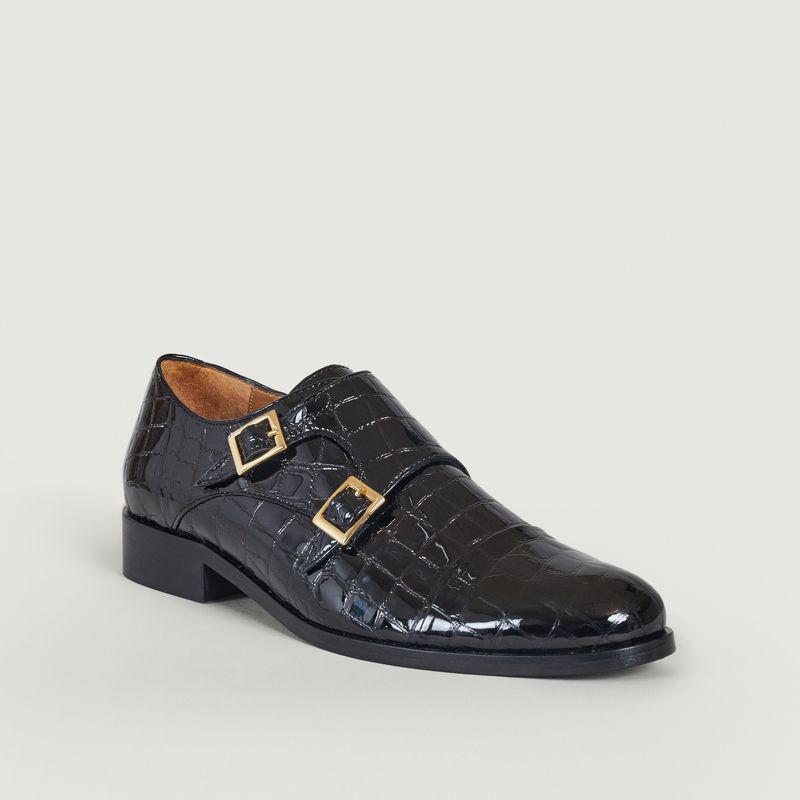 Anne Thomas Chaussures Mister Thomas Derbies Louisiana Black ANNE THOMAS CHAUSSURES