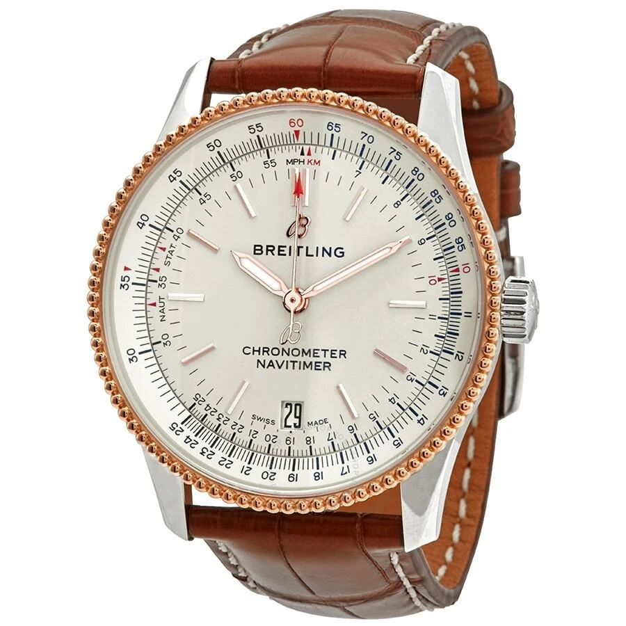 BREITLING Navitimer 1 Automatic Chronometer Silver Dial Men's Watch U17325211G1P1 1
