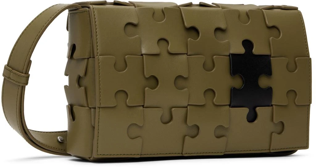 Bottega Veneta Khaki Puzzle Urban Bag 2