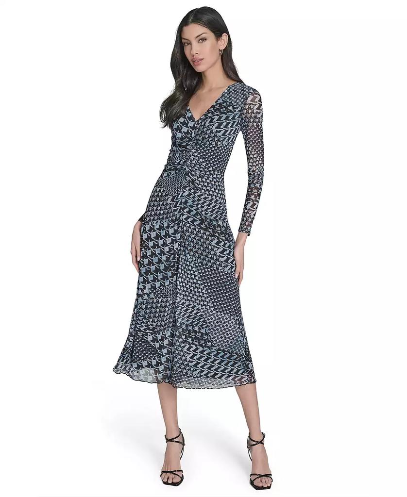 mini formal wedding guest dresses Sadie & Sage Floral Satin Mini Dress main image 0