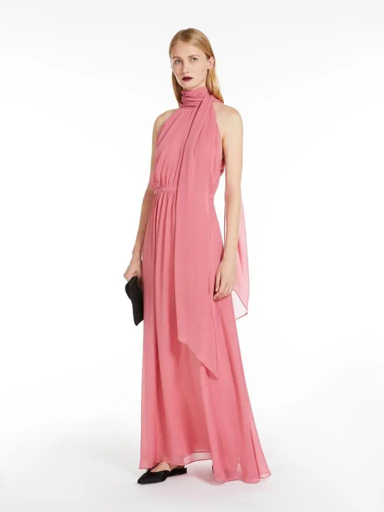Max Mara Silk georgette dress 5