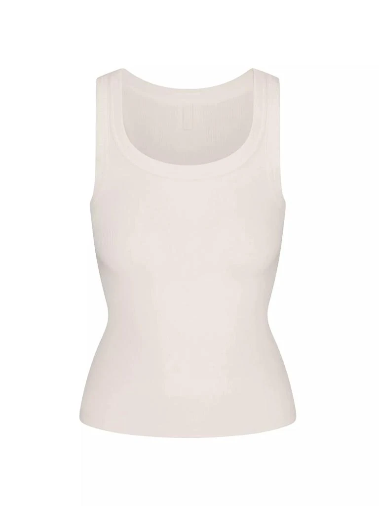 SKIMS Cotton Rib Scoop Neck Tank 1