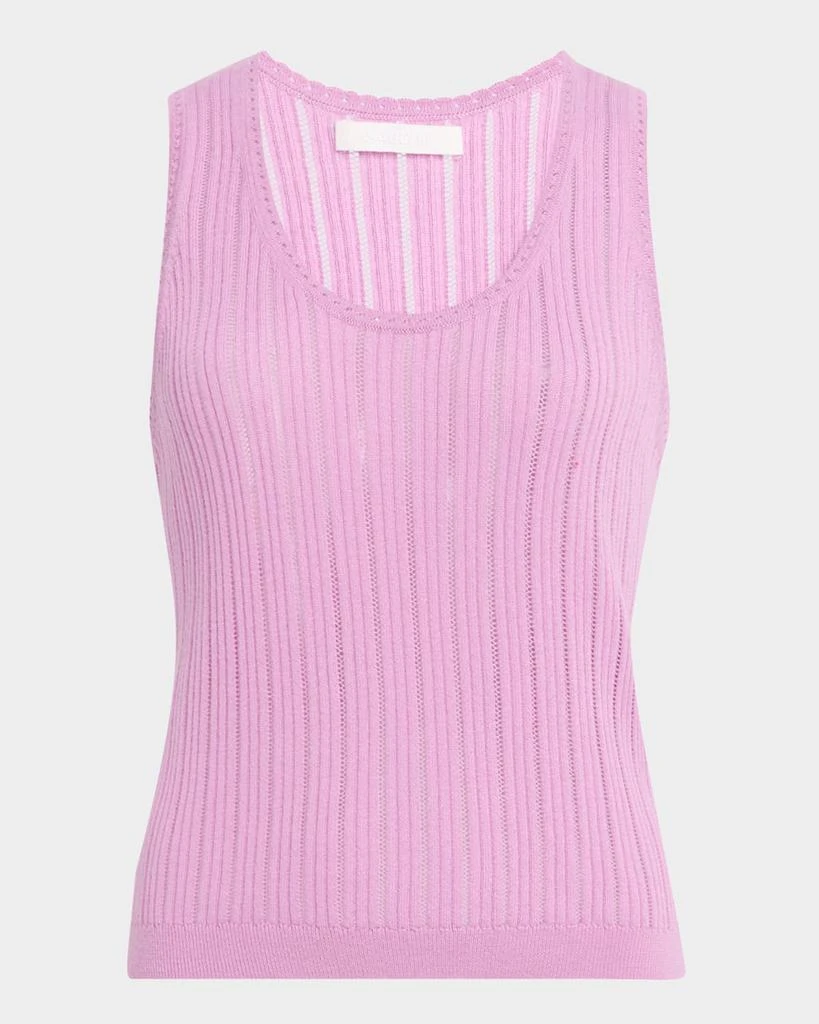 Sablyn Juna Scoop-Neck Tank Top 1