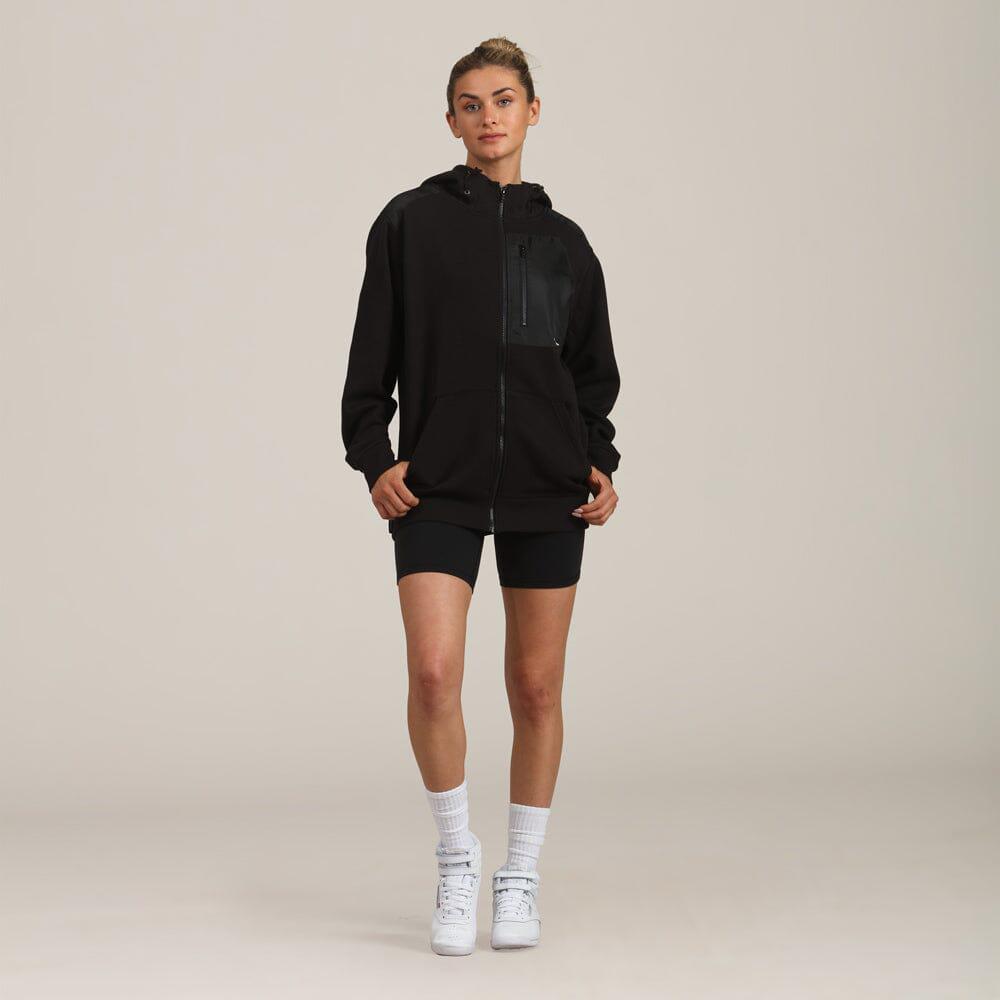Members Only Women's Austin Zip-Up Oversized Hoodie
