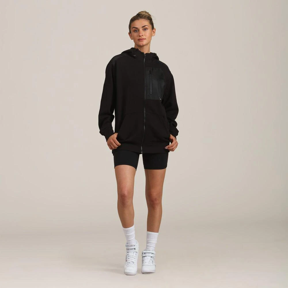 Members Only Women's Austin Zip-Up Oversized Hoodie 1