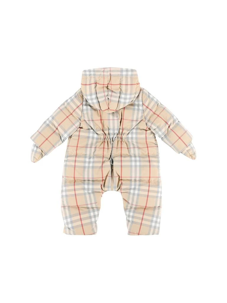 Burberry Burberry Kids Checked Hooded Padded Suit 2
