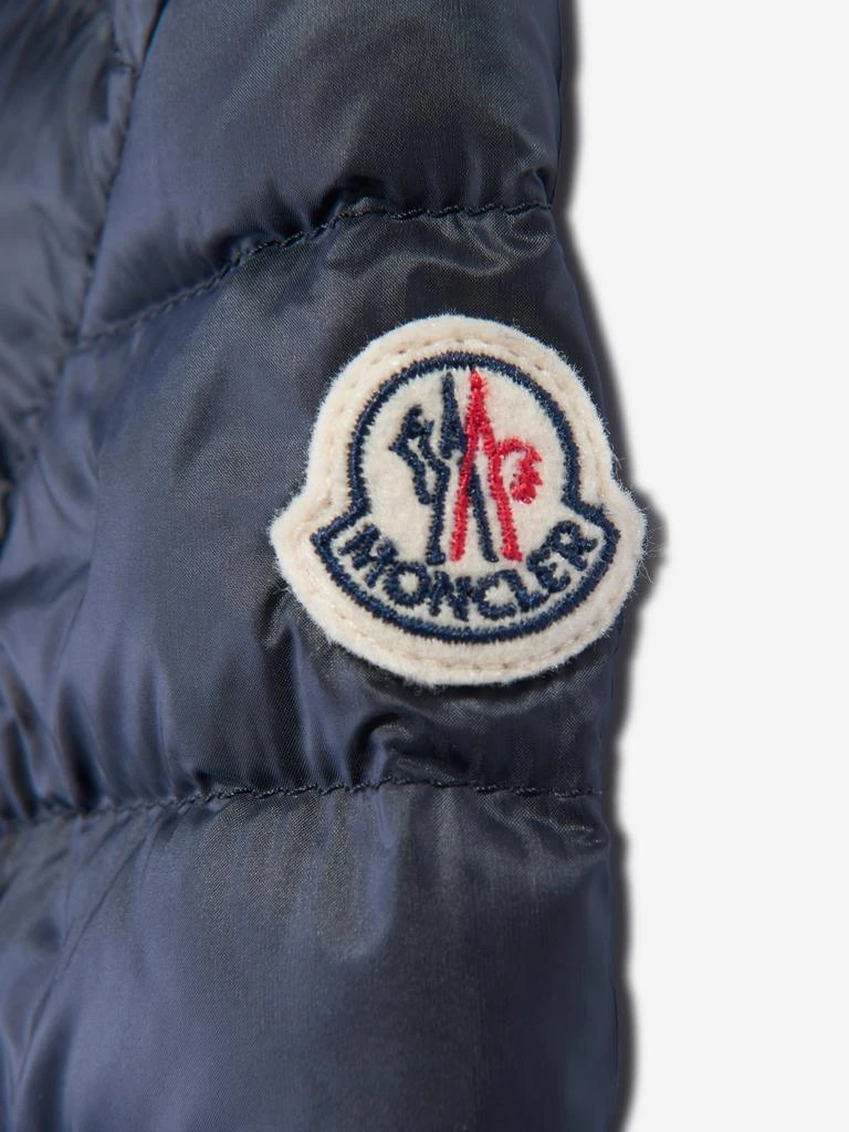 Moncler Moncler Enfant Baby Girls Down Padded Joelle Jacket in Navy 4