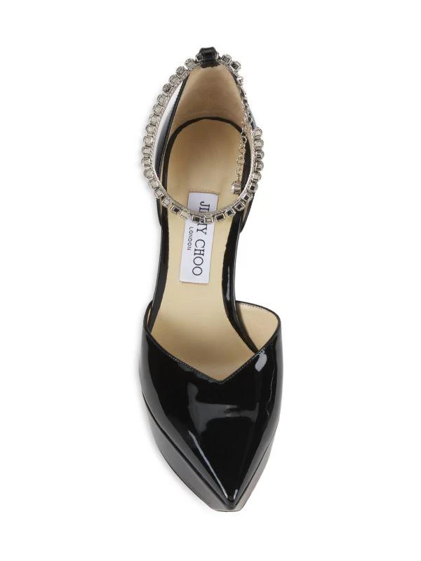 Jimmy Choo Saeda 125MM Leather Pumps 5