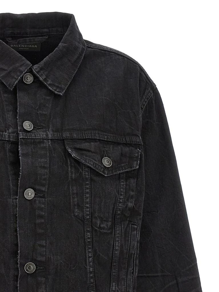 Balenciaga Balenciaga Slim Fit Denim Jacket 3