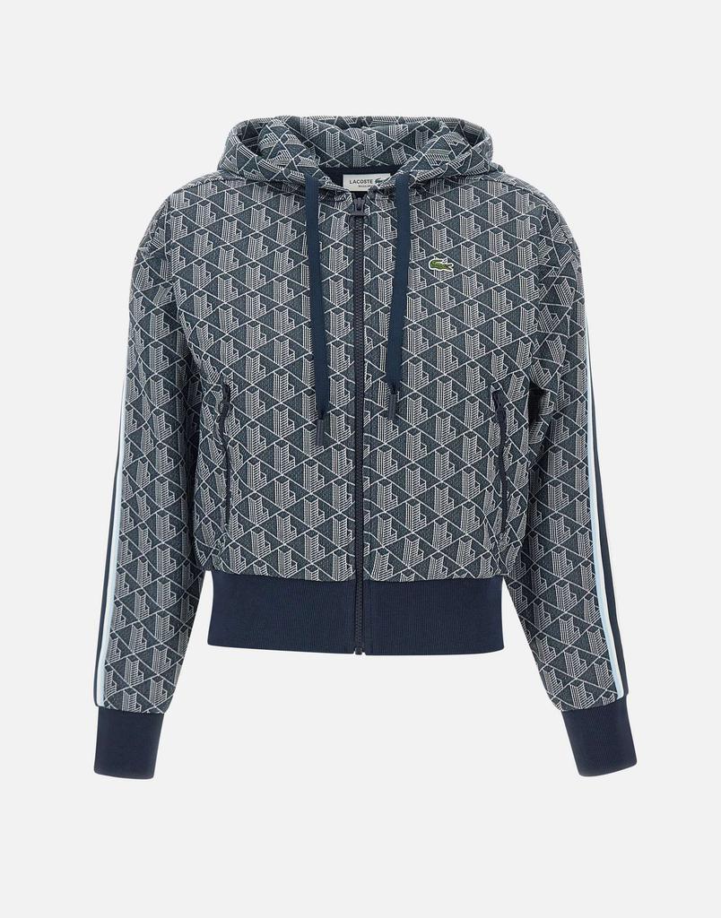 Lacoste Jacquard knit sweatshirt