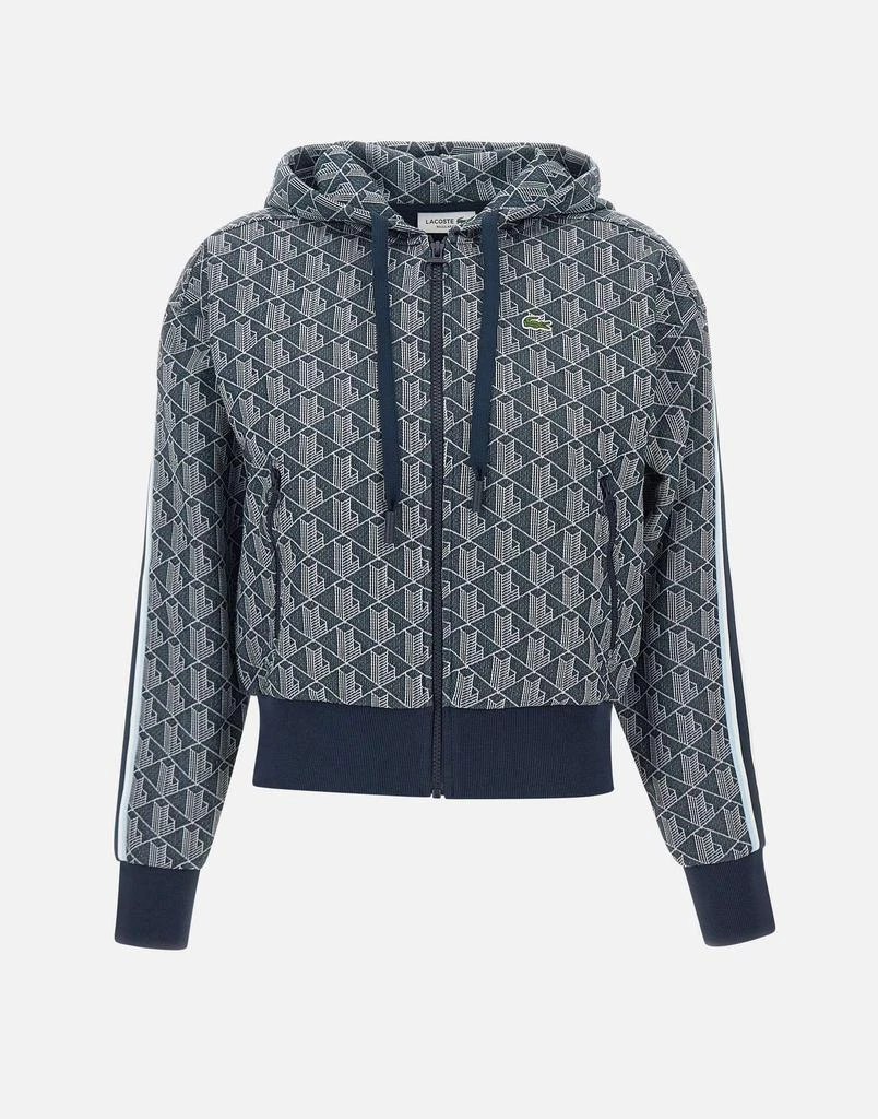 LACOSTE Jacquard knit sweatshirt 1