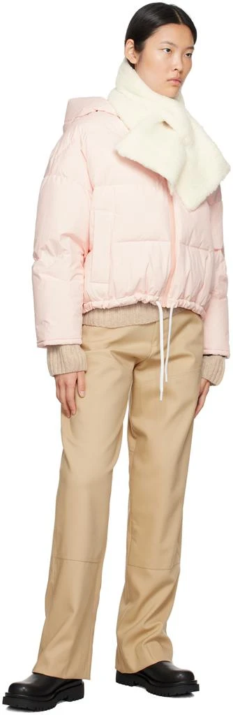 Yves Salomon Pink Reversible Down Jacket 4