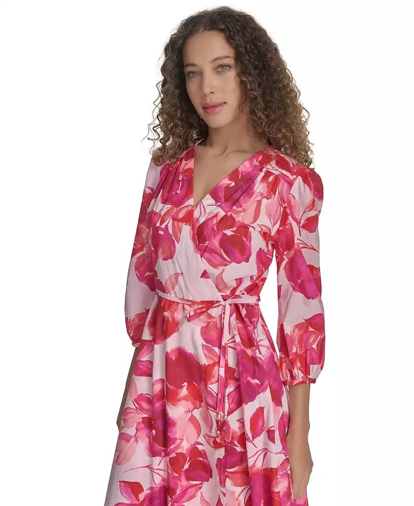 Calvin Klein Women's Floral-Print Cotton Midi Dresses 3