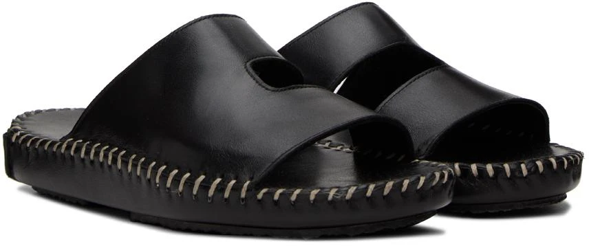 HEREU Black Torniol Flat Sandals 4
