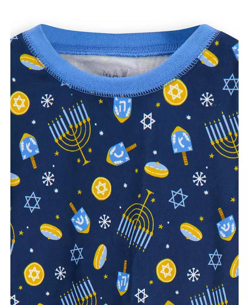Sleep On It Boys Tight Fit Hanukkah Pajama 2pc Set