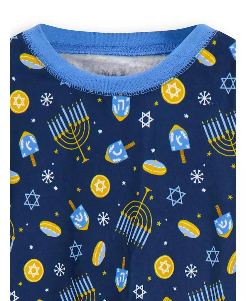 Sleep On It Boys Tight Fit Hanukkah Pajama 2pc Set 2