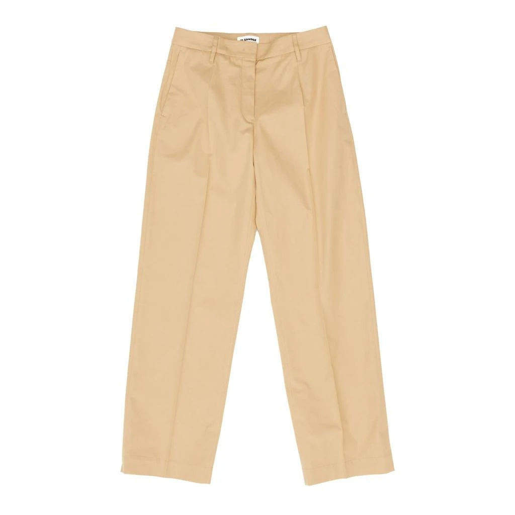 Jil Sander Jil Sander Pleat Detailed Straight Leg Pants from Cettire