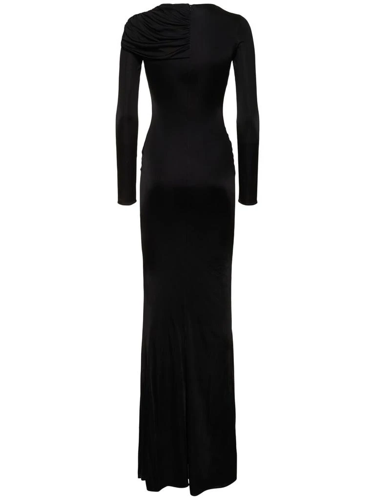 GIUSEPPE DI MORABITO Viscose Jersey Gown 4