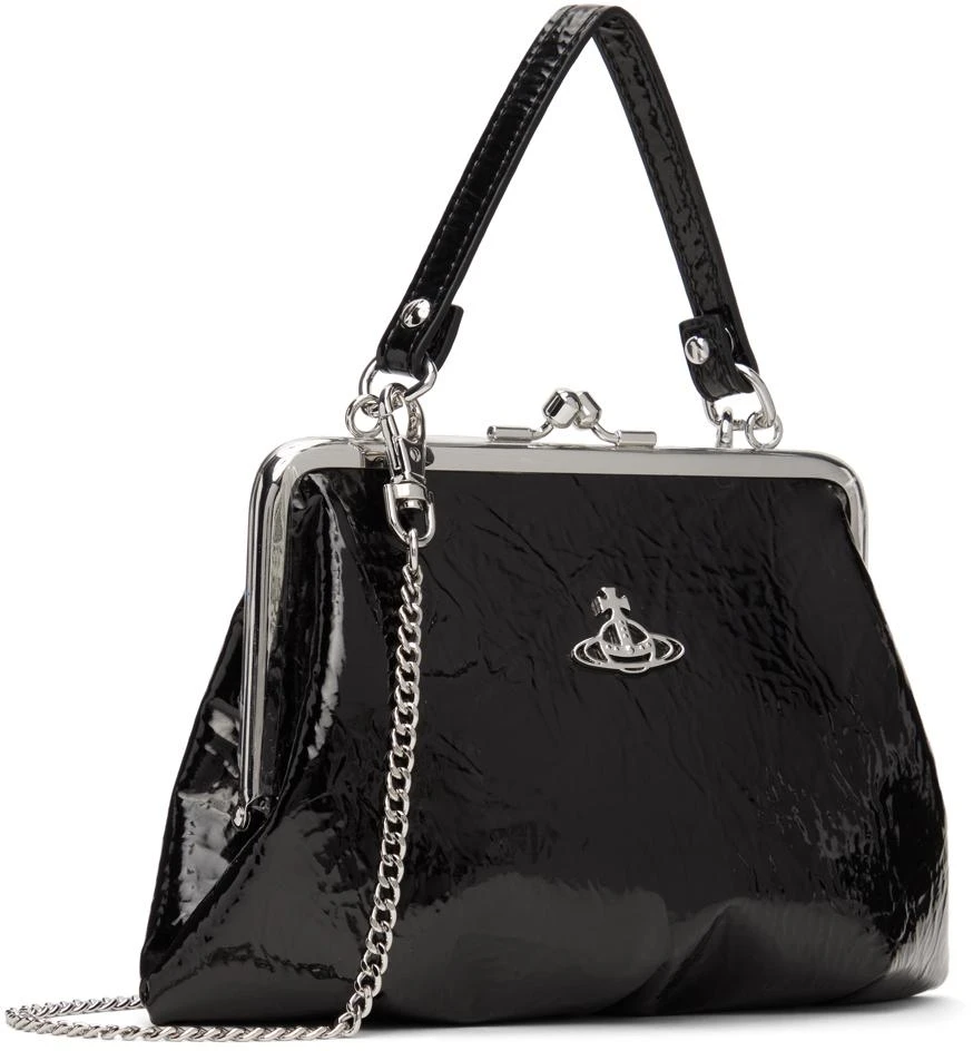 Vivienne Westwood Black Granny Frame Bag 2