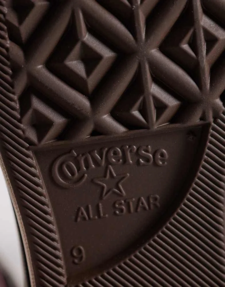 Converse Converse Chuck 70 Hi trainers in dark purple 4