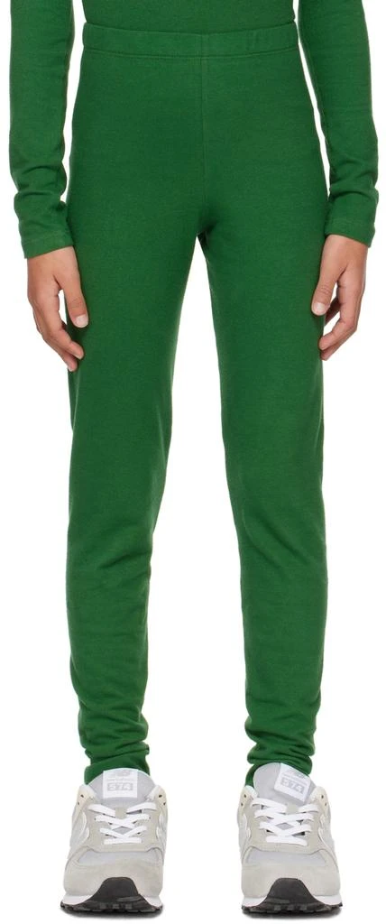 Gil Rodriguez SSENSE Exclusive Kids Green Benton Leggings 1