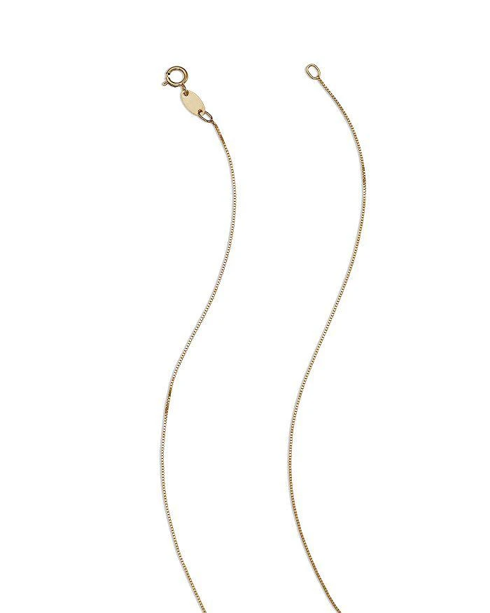 Bloomingdale's Initial Pendant Necklace in 14K Yellow Gold, 16" 5