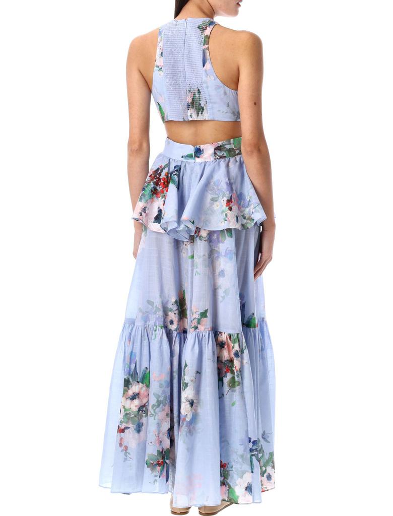Zimmermann Draped bow midi dress | The Fashion Square