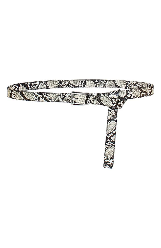 Linea Pelle Convertible Animal Print Belt