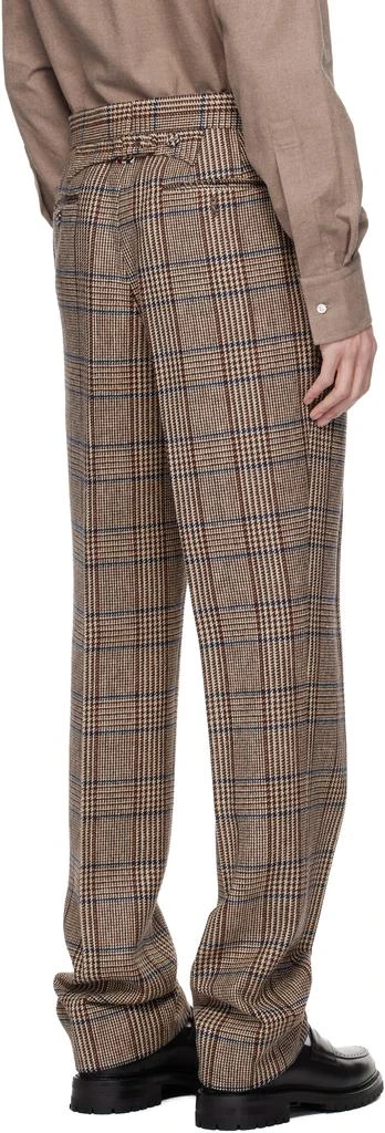 Thom Browne Brown Hunting Tweed Trousers 3