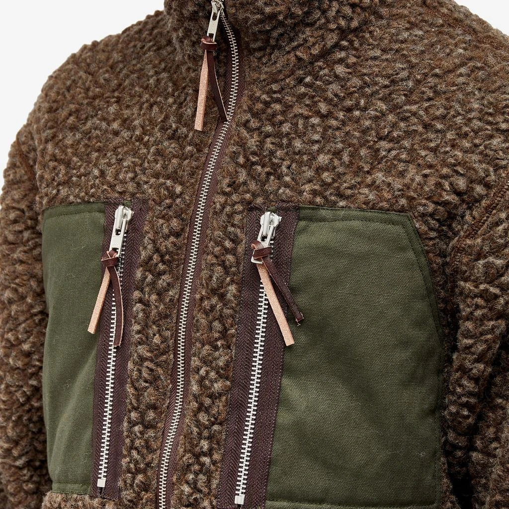 Café Mountain Café Mountain Mountain Fleece Jacket 5