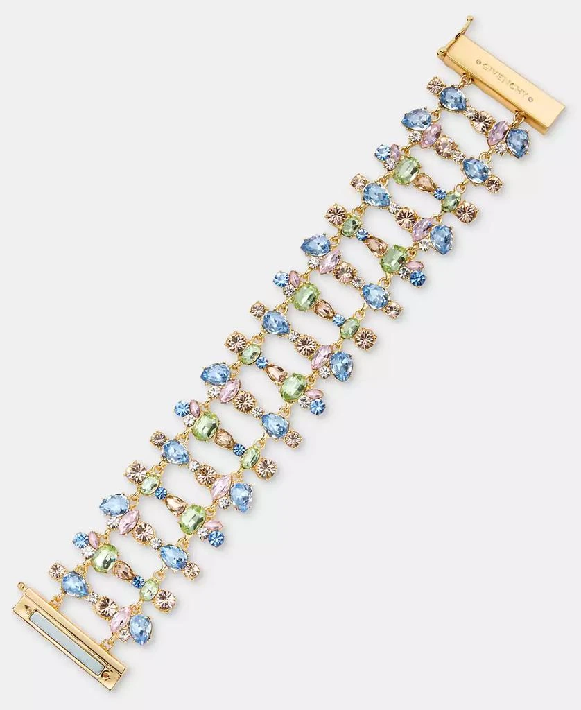 Givenchy Multi-Stone Statement Flex Bracelet