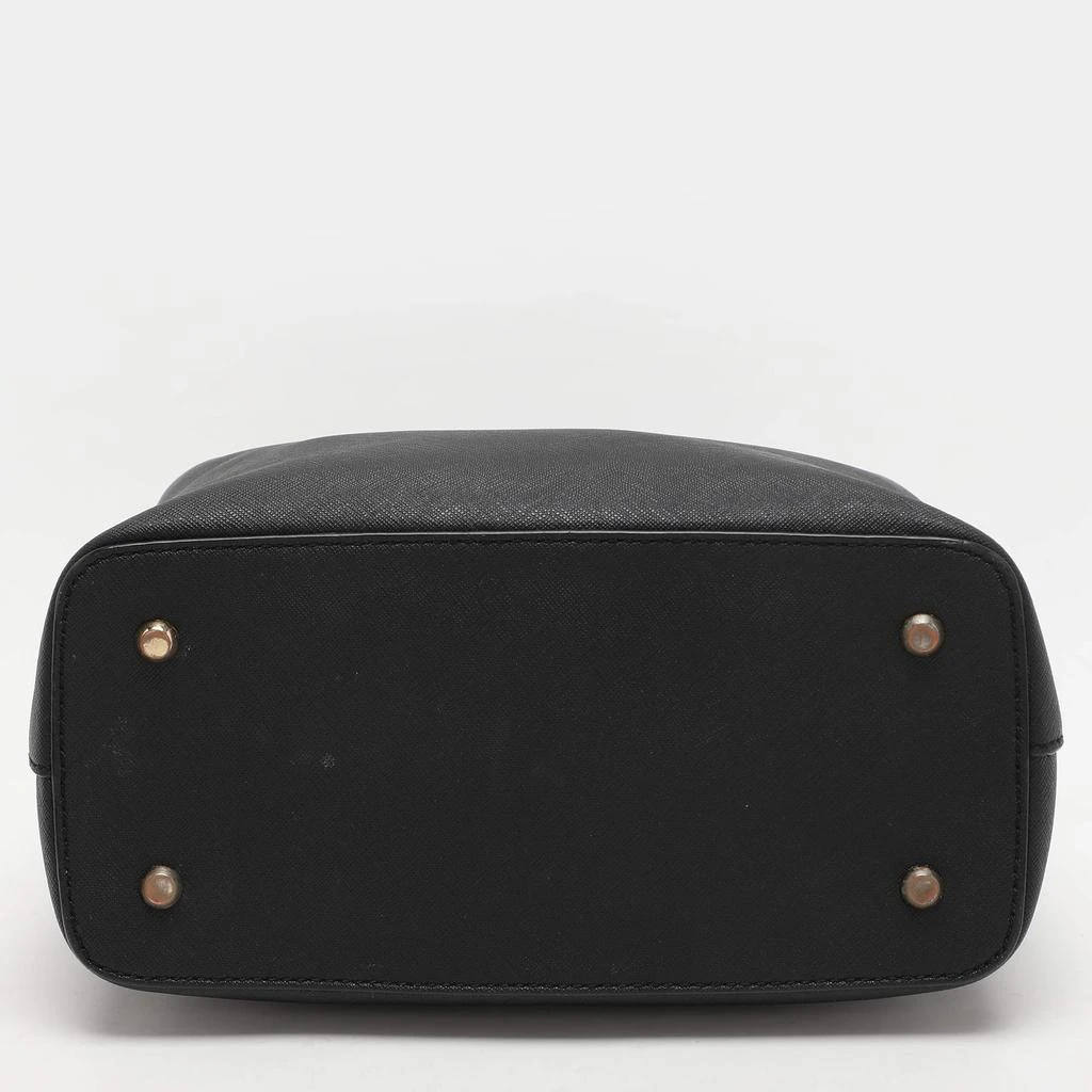 DKNY DKNY Black Saffiano Leather Bryant Park Bucket Bag 9