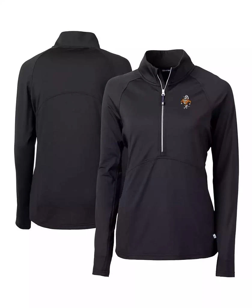 Cutter & Buck Women's Tennessee Volunteers Vault DryTec Adapt Eco Knit Stretch Raglan Half-Zip Top 1