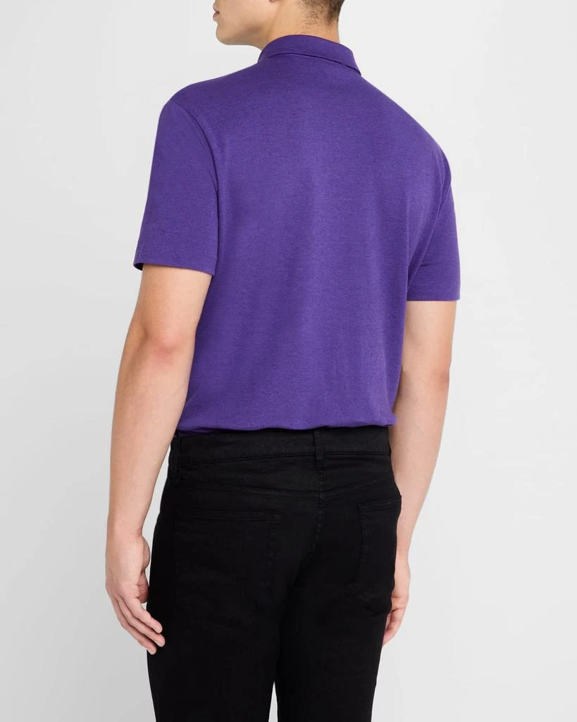 Ralph Lauren Men's Linen-Cotton Pique Polo Shirt 3