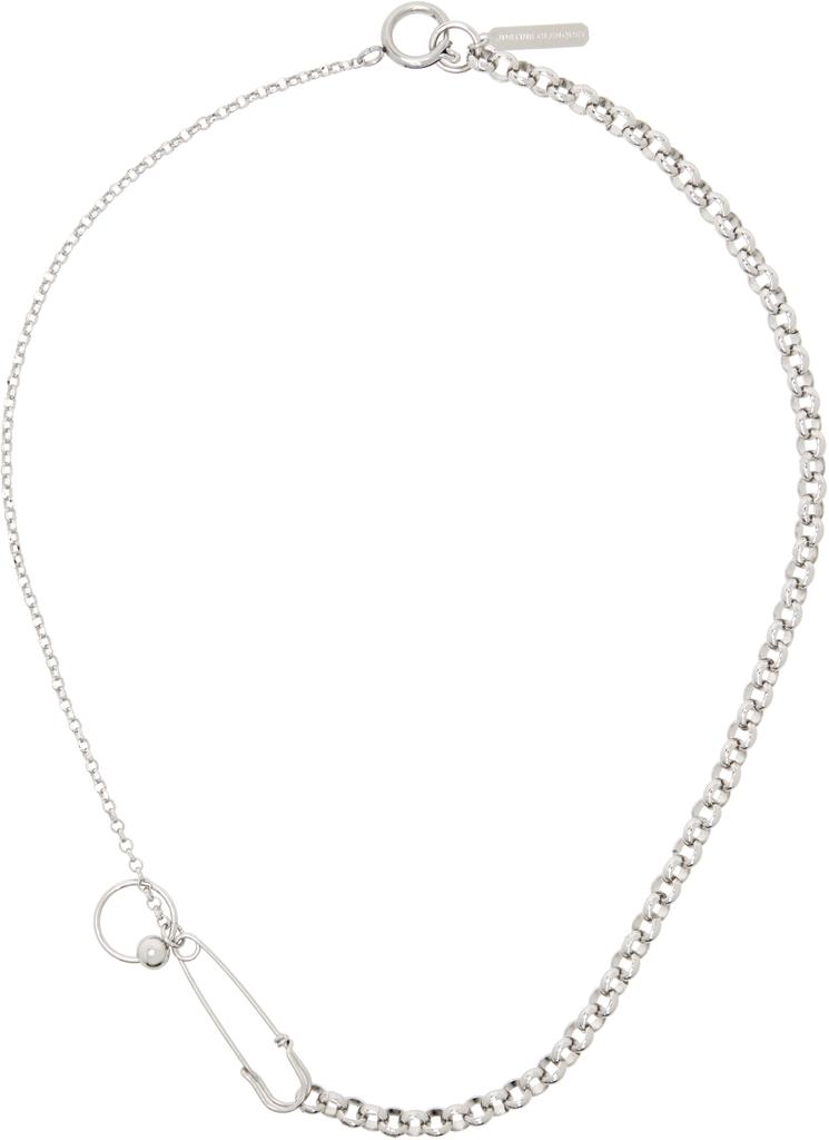 Justine Clenquet Silver Evie Necklace - JEWELRY - BeyondStyle