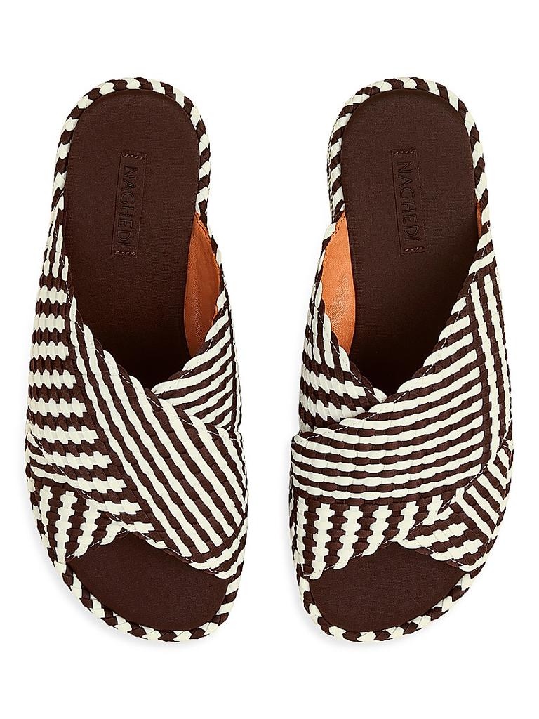 Naghedi ナゲティ Laguna Platform Striped Geo Laguna Platform Striped Geo | Roma